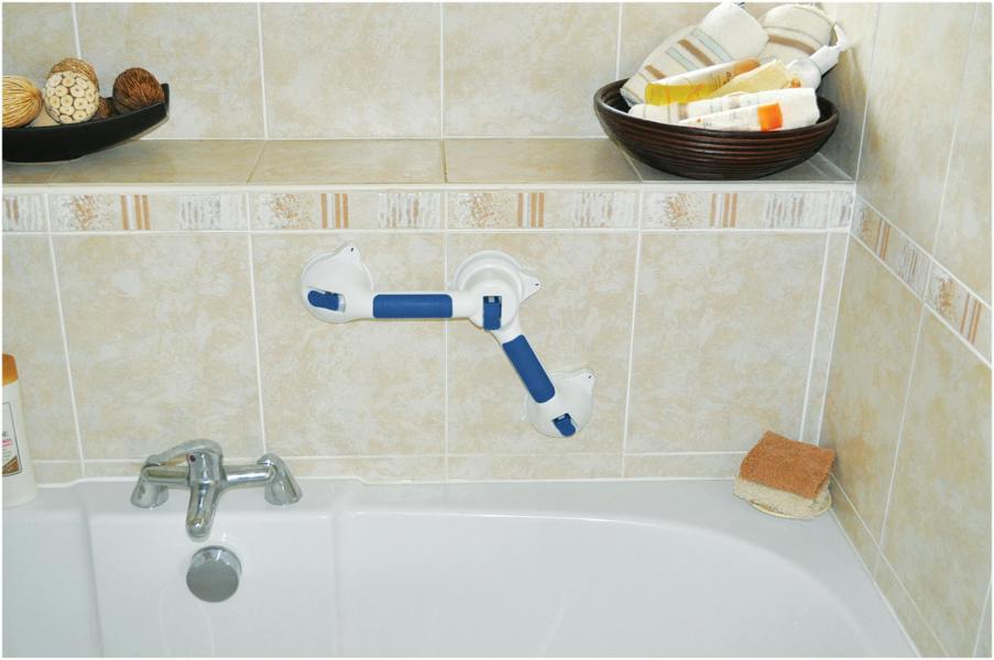 Aidapt Dual Pointed Vacuum Seal Suction Safety Rail
