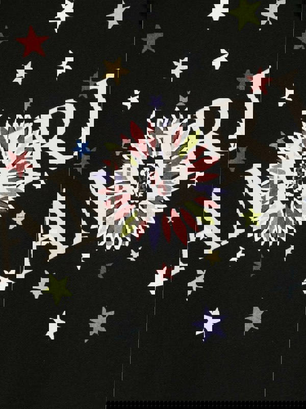 AMIRI KIDS STARS GRAPHIC TEE BLACK