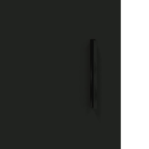Berkfield Wall Mounted Cabinet Black 69.5x34x90 cm Engineered Wood