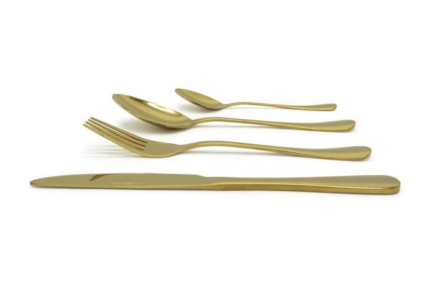 Cutlery Set Stanless Steel Mixed Set in Gold