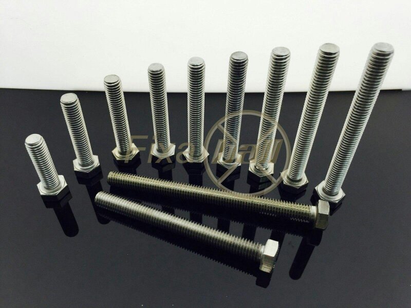 Fixaball M14 Hex Set Screw Bolt A2 304 Stainless Steel