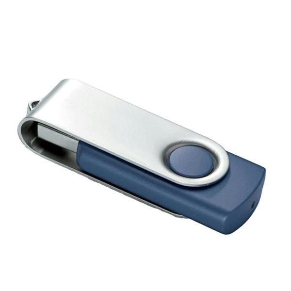 MidOcean Techmate Pendrive 16GB USB Flash Drive - Blue - 