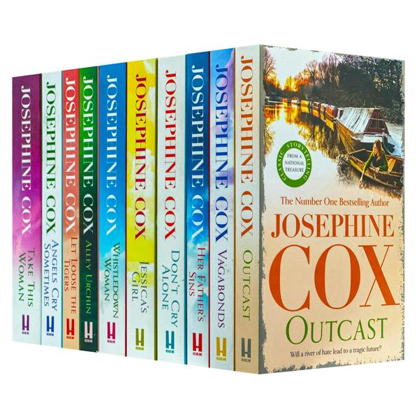 Josephine Cox 6 Books Collection Set Rainbow Days,Gilded Cage,Tomorrow the World