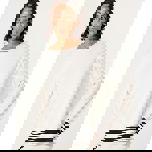 Blue Vanilla Contrast Colour Co-ord -Set