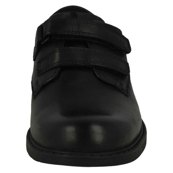 Clarks Boys Clarks Formal Hook & Loop School Shoes Scala Pace