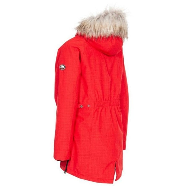 Trespass Women's Caption Waterproof Parka - Red