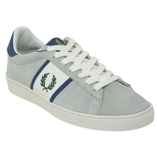 Fred Perry Spencer Suede Tipping Mens Trainers - Grey