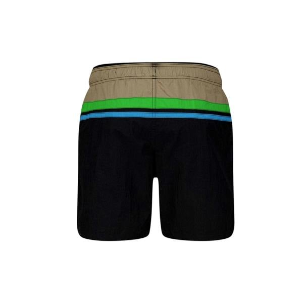 Puma Mens Heritage Swim Shorts - Beige/Navy - 