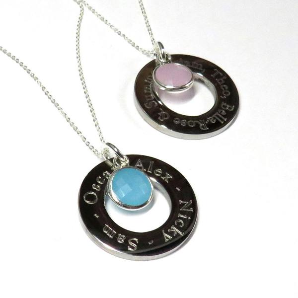 Aye Do Gifts Personalised Infinity Birthstone Necklace