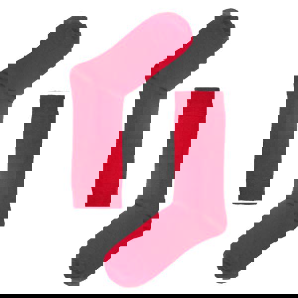 Jemsox Plain Comfort Welt Organic Cotton Mens Socks | Soft Flat Knit & All-Day Comfort