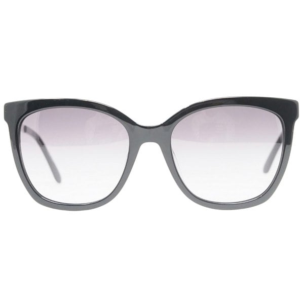 Calvin Klein Grey Gradient Lens Black Sunglasses