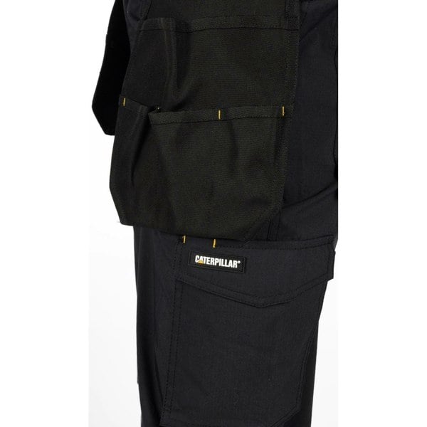 Caterpillar Nexus Holster Stretch Pocket Cotton Men's Outdoor Trousers - Black