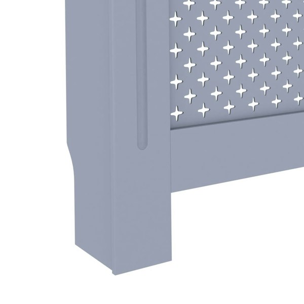 Berkfield Radiator Cover Anthracite 152x19x81 cm MDF
