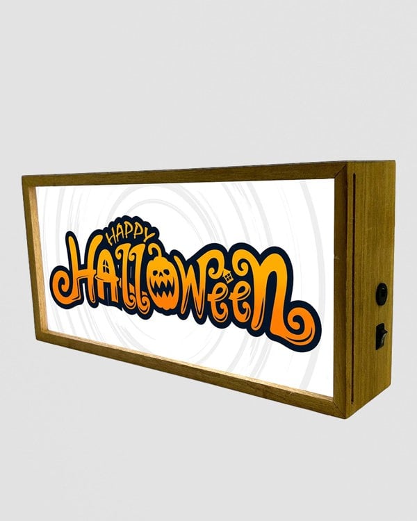 Light Box Home Happy Halloween