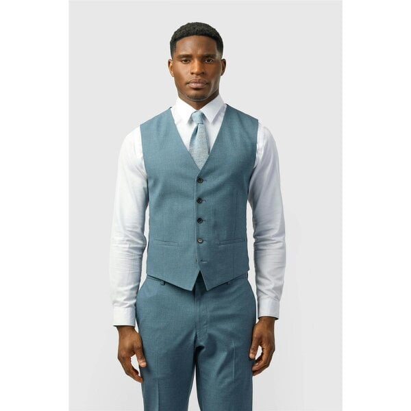Limehaus Slim Fit Airforce Waistcoat