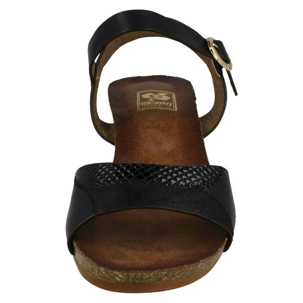 Down to Earth Ladies Down To Earth Mid Wedge Mule Sandals