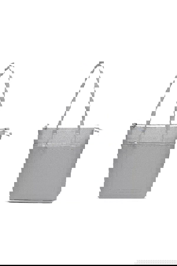 Pluspup Large Tote Shoulder Bag with Zipper Closure and Inner Pockets