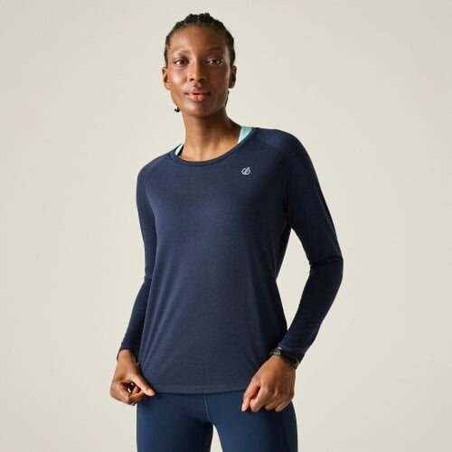 Dare 2B Womens Serenity Long-Sleeved T-Shirt - Navy