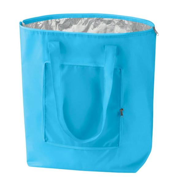 MidOcean Plicool Foldable Cooler Bag - Baby Blue