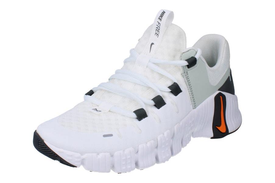 Nike Free Metcon 5 Mens Trainers Dv3949 Sneakers Shoes  101 - Summit White Bright Mandarin 101 - Photo 0