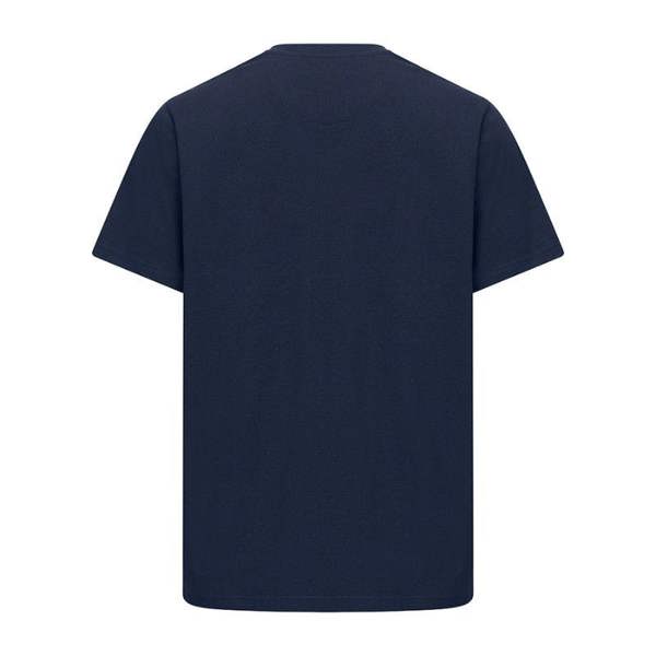 Hoggs of Fife Canonbie t-shirt navy back view plain design country t-shirt