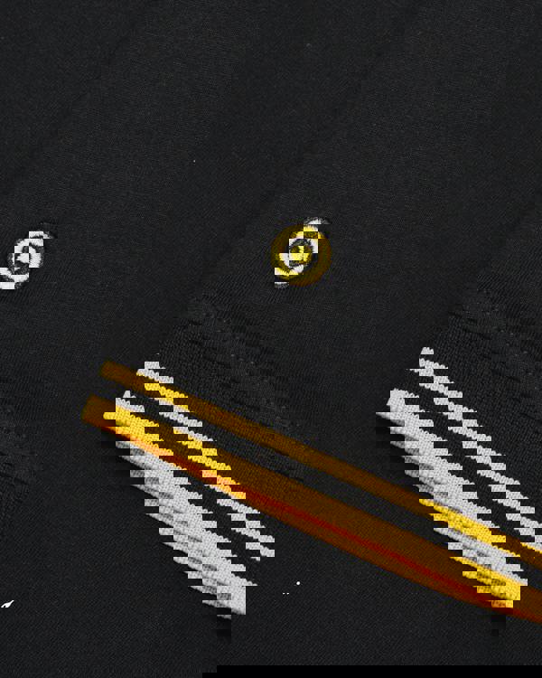 Lambretta Mens Classic Retro 2 Tone Mod Ska Casual Polo Shirt