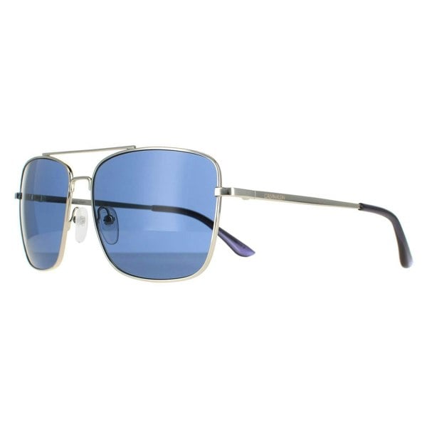Calvin Klein Sunglasses CK19136S 045 Silver Smoke Grey