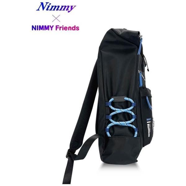 Nimmy Friends Glasses Cool Cat Laptop Backpack Black - N-KM-DNBB-01