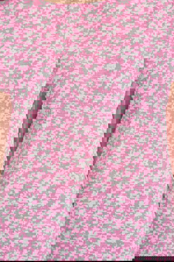 Mudflower Floral Print Lightweight Top