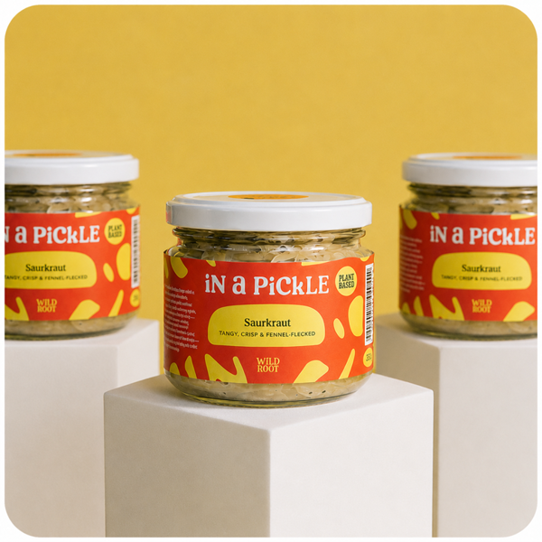 Wild Root 3x Sauerkraut (Plant Based) - 250g