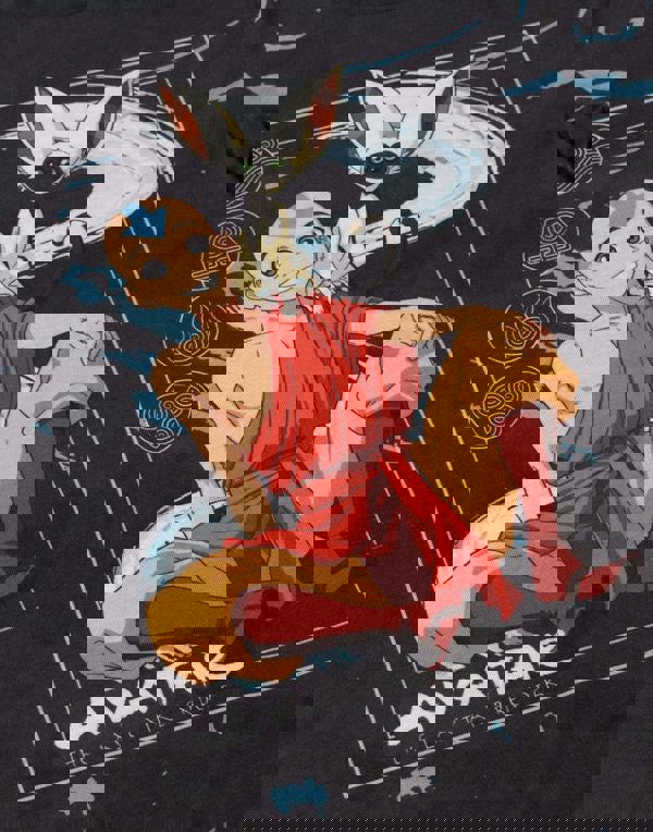 Avatar: The Last Airbender Boys Black Character Long Sleeve Long Leg Pyjama Set