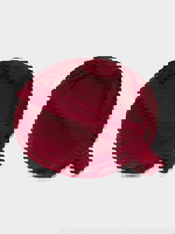 Yoga Studio Spare Cylinder Cushion Cover Burgundy