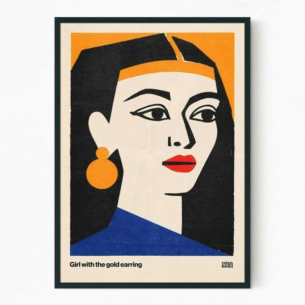 Reign&Hail Girl with the Gold Earring