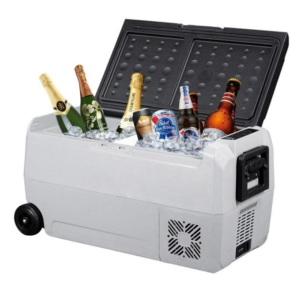 36L Portable Car Compressor Refrigerator for Camping Road Trip Living and Home 