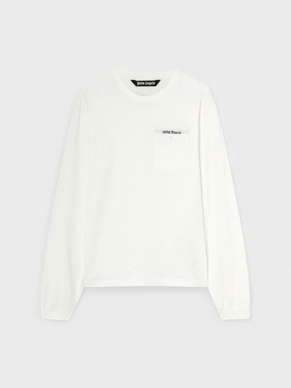 Palm Angels Sartorial Tape Tee White - Mens