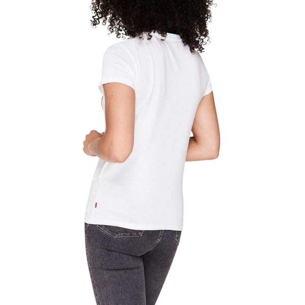 Levis Womens/Ladies Batwing Logo T-Shirt - White - 