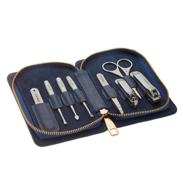 Breed Katana 8 Piece Surgical Steel Groom Kit - Blue Case - BRDGRMKIT-BLU