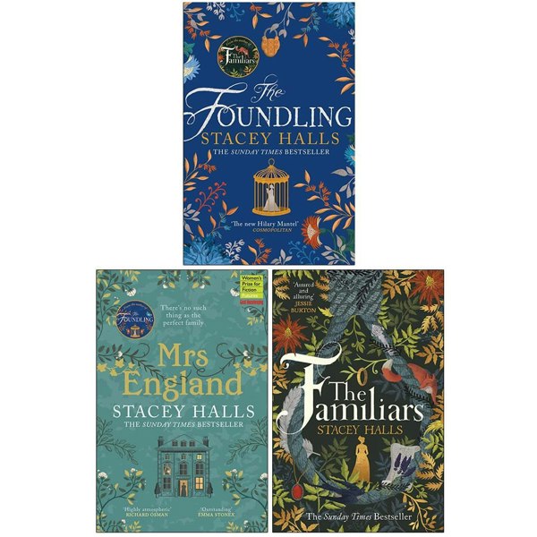 Manilla Press/Stacey Halls Collection 3 Books Set The Foundling, Mrs England, The Familiars