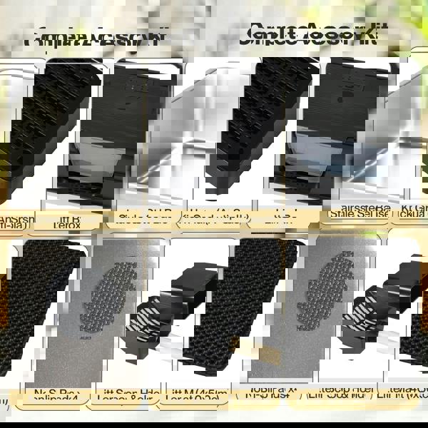 Skylos Cat Litter Box Enclosed Stainless Steel Litter Tray Hooded Covered Toilet