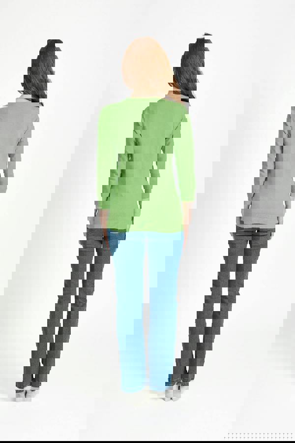 Mudflower Floral Sequin Embellished Knitted Jumper