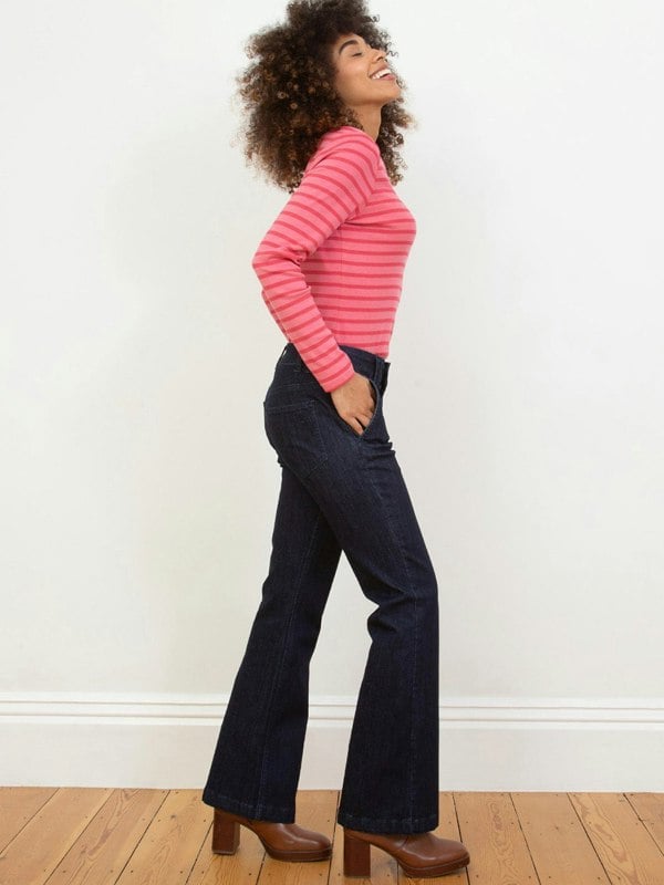 Kite Organic Folke Flare Stretch Denim Jeans