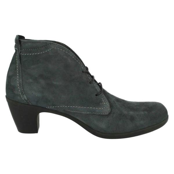 DB Shoes Ladies Easy B Wide Ankle Boots Jo