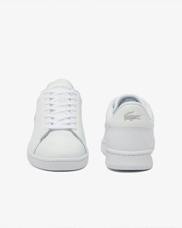 Lacoste Carnaby Set Mens Court Trainers - White/White 21G | CHO | Designer Mens Trainers