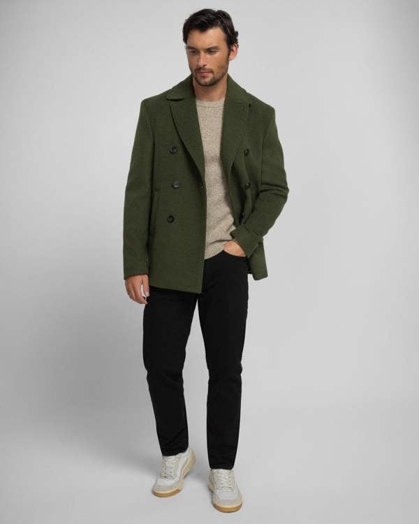 Steel & Jelly Pennington - Double-Breasted Peacoat