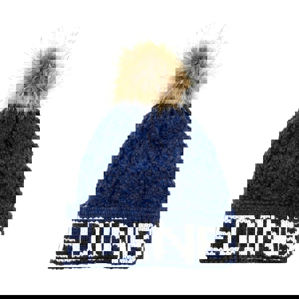 Aran Diamond Cable Edinburgh Pom Pom Hat 