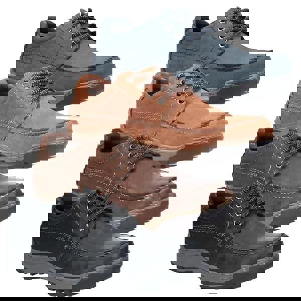 Hush Puppies Tucker Mens Casual Lace Up Smart Leather Shoes