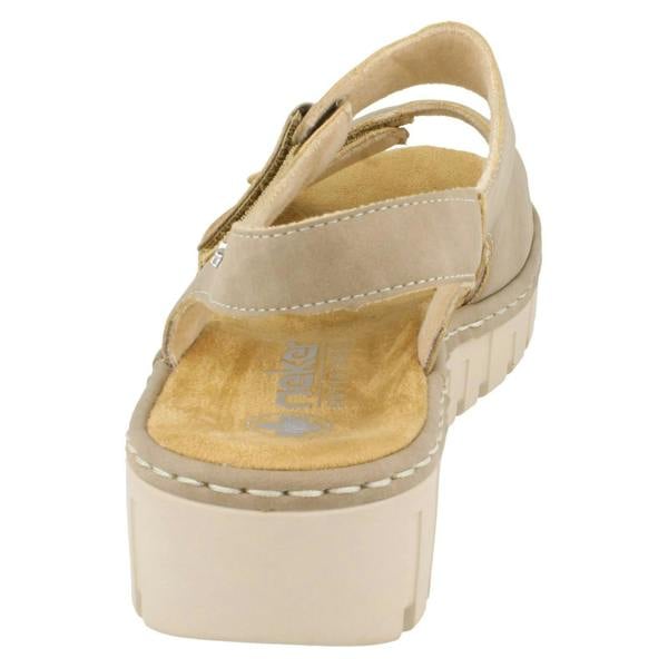 Rieker Ladies Rieker Casual Adjustable Sandals V1382
