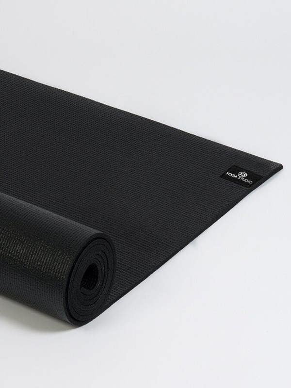 Yoga Studio Personalised Yoga Mat 6mm With Custom Design - Black