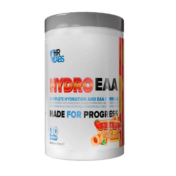 HR Labs HydroEAA, S'Berry & Peaches - 540g
