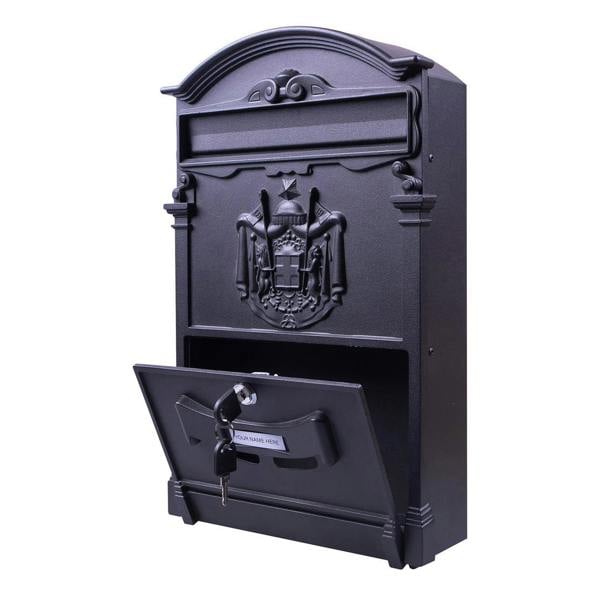 Traditional Post Box Style?Mail Box Black